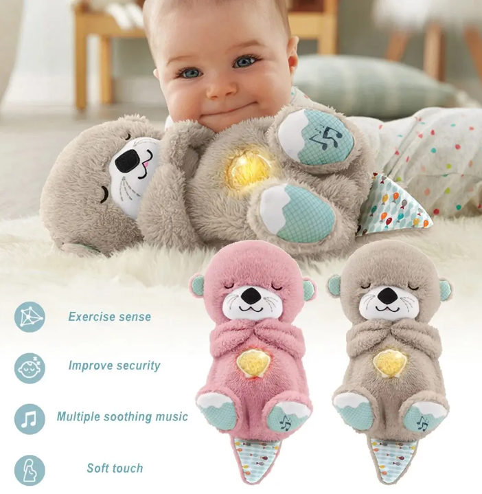 Nutria "Respiración" Relajante | Peluche Sensorial con Sonidos